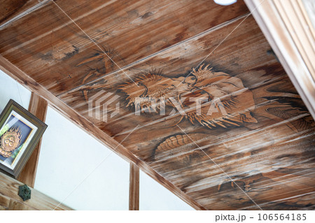 【第二十一番札所】太龍寺　持仏堂の天井絵【四国八十八箇所】 106564185