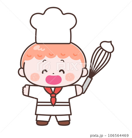 料理をする　男の子 106564469