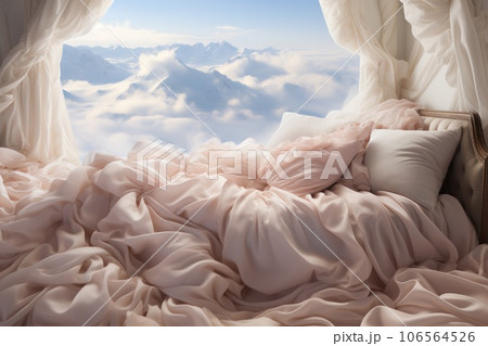 silk bed linen and the most delicate pillows and blankets silk bed linen and the most delicate pillows and blankets 106564526