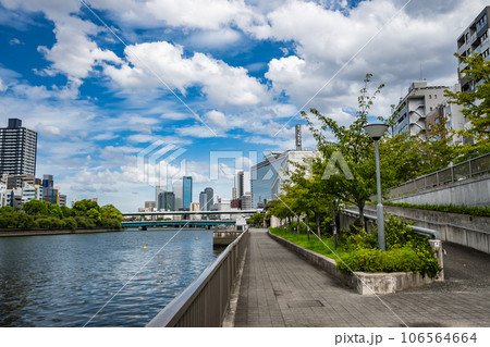 水都大阪都市風景 都市景観 水都大阪都市風景 都市景観 106564664