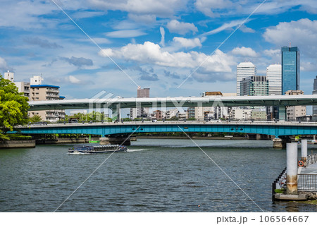 水都大阪都市風景　都市景観 106564667