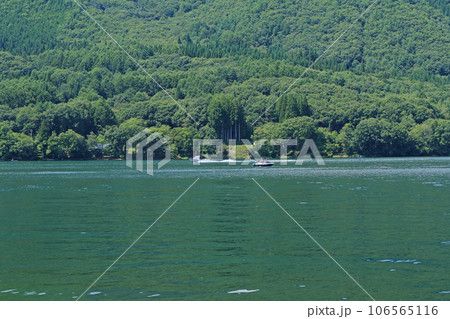 夏の木崎湖 106565116