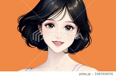 女性のイラスト素材 106568056