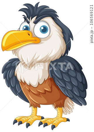 Owl Standing Isolated 106569121