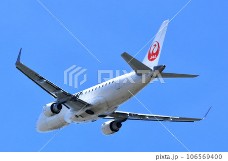 大阪国際空港 JAL 飛行機 離陸 スカイパーク 大阪国際空港 JAL 飛行機 離陸 スカイパーク 106569400
