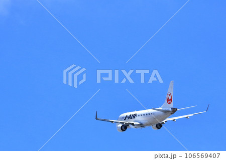 大阪国際空港　JAL　飛行機　離陸　スカイパーク 106569407