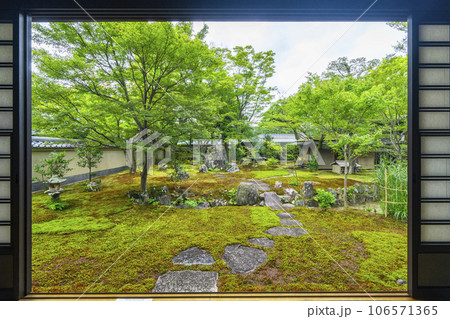 京都・紫野 大徳寺 黄梅院 直中庭 京都・紫野 大徳寺 黄梅院 直中庭 106571365