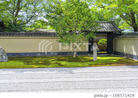 大徳寺黄梅院 方丈南庭 破頭庭 大徳寺黄梅院 方丈南庭 破頭庭 106571429