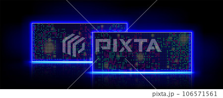 Led screen pixel light display stage background Led screen pixel light display stage background 106571561