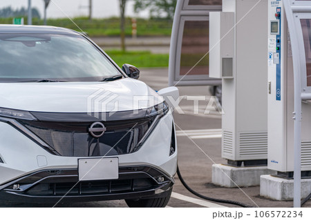 電気自動車 EV充電スポット 急速充電設備 EV QUICK CHARGER 日産ARIYA 電気自動車 EV充電スポット 急速充電設備 EV QUICK CHARGER 日産ARIYA 106572234