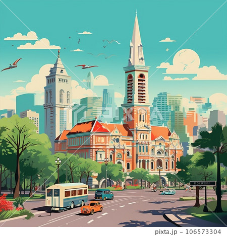 Energetic and Electrifying Scene of Ho Chi Minh City Energetic and Electrifying Scene of Ho Chi Minh City 106573304