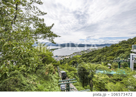 傘松公園から望む天橋立(8月) 傘松公園から望む天橋立(8月) 106573472