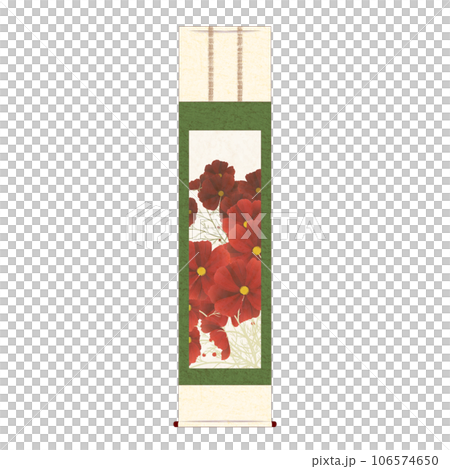 Chocolate cosmos hanging scroll Chocolate cosmos hanging scroll 106574650