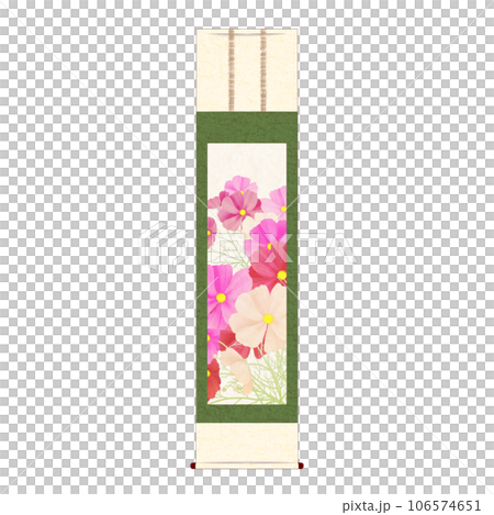 Autumn cherry blossom scroll Autumn cherry blossom scroll 106574651