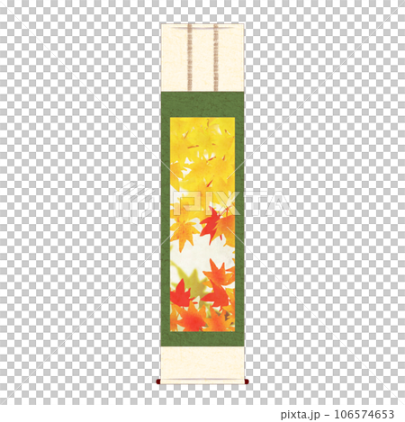 Autumn leaves hanging scroll 1 106574653