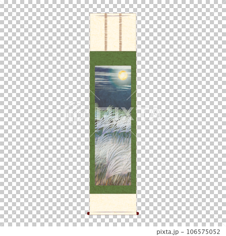 hanging scroll of full moon hanging scroll of full moon 106575052