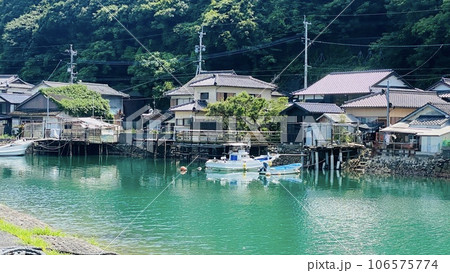 世界遺産 天草崎津集落 かけの光景 世界遺産 天草崎津集落 かけの光景 106575774