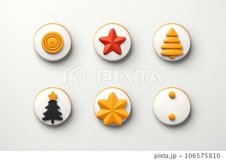 クリスマス（3Dピクト） 106575810