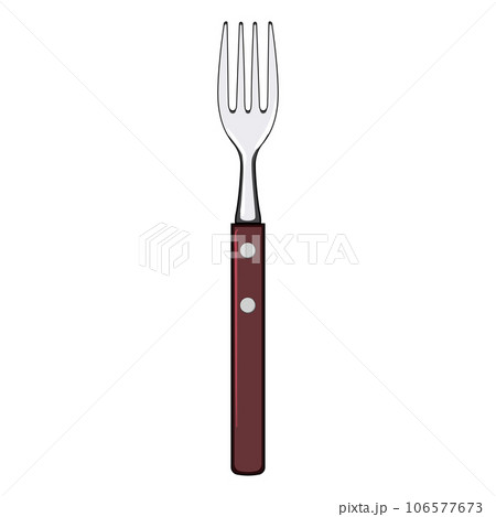 cutlery fork cartoon vector illustration cutlery fork cartoon vector illustration 106577673