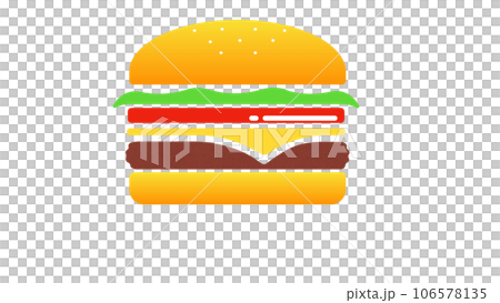 漢堡插畫,漢堡,漢堡含卡路里 漢堡插畫,漢堡,漢堡含卡路里 106578135