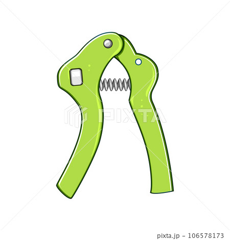 squeeze expander hand cartoon vector illustration squeeze expander hand cartoon vector illustration 106578173