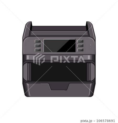 bank counter machine cartoon vector illustrationのイラスト素材 [106578691] - PIXTA