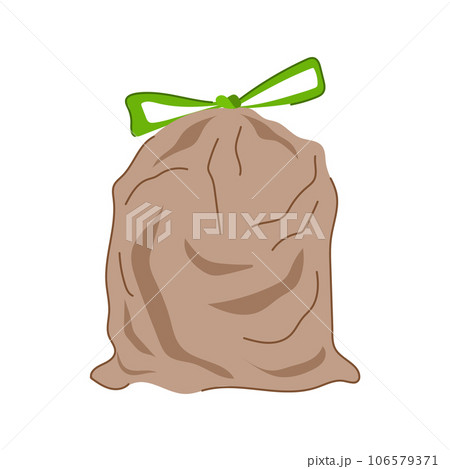 recycle trash bag cartoon vector illustration 106579371