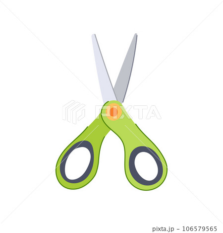 silhouette scissor cartoon vector illustration 106579565