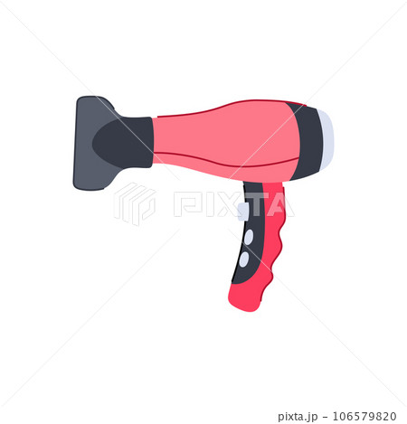 drier hair dryer cartoon vector illustration 106579820