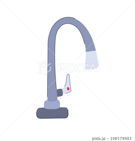 water faucet cartoon vector illustration 106579983