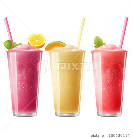alcohol cocktail set with fruits alcohol cocktail set with fruits 106580114