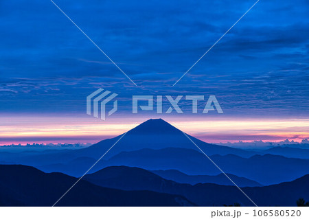 三伏峠から荒川岳　縦走 106580520