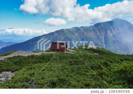 三伏峠から荒川岳　縦走 106580598