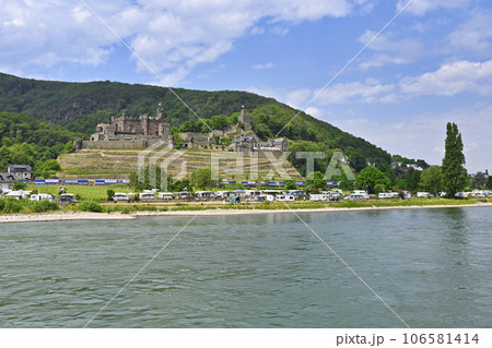 ライン川クルーズ ライヘンシュタイン城/ドイツ ライン川クルーズ ライヘンシュタイン城/ドイツ 106581414