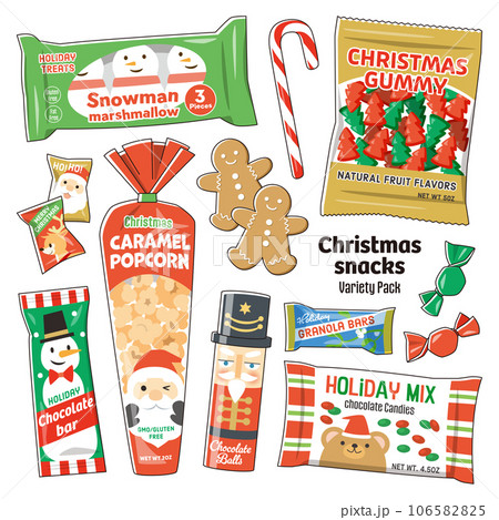 Christmas snacks Variety Pack 106582825