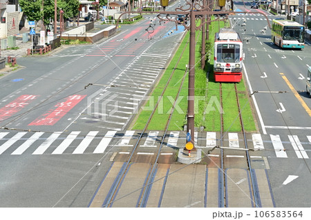 豊橋鉄道・路面電車の緑化実験エリア 豊橋鉄道・路面電車の緑化実験エリア 106583564