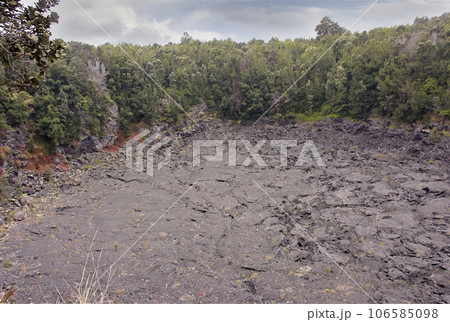 Kilauea Crater in Hawaii Volcanoes National Park 106585098
