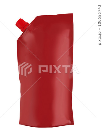 Ketchup packaging isolated Ketchup packaging isolated 106585743