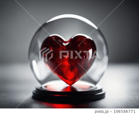Crystal heart. Crystal heart. 106586771