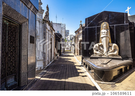 La Recoleta Cemetery, Cementerio de la Recoleta at Buenos Aires, Argentina 106589611