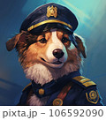 犬アイコン（PFP）| 犬のおまわりさん 106592090