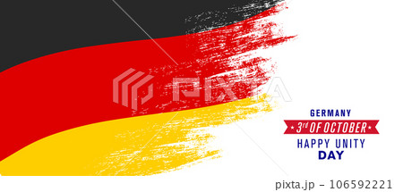 Germany unity day greeting card, banner vector illustration. Germany unity day greeting card, banner vector illustration. 106592221