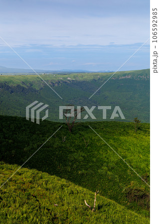 阿蘇スカイライン展望所からの景色（阿蘇くじゅう国立公園） 106592985