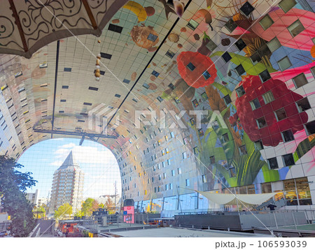 ロッテルダム マルクトハル オランダ マーケット | Rotterdam, Markthal, ロッテルダム マルクトハル オランダ マーケット | Rotterdam, Markthal, 106593039