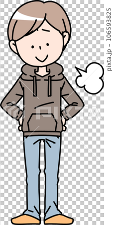許す男性のイラスト素材 [106593825] - PIXTA