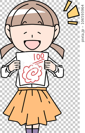 一位獲得滿分的女學生 一位獲得滿分的女學生 106593964