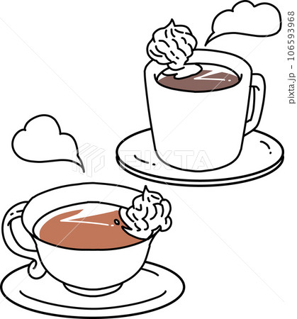 オシャレな珈琲と紅茶 オシャレな珈琲と紅茶 106593968