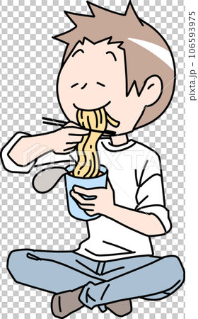 吃杯麵的男人 106593975