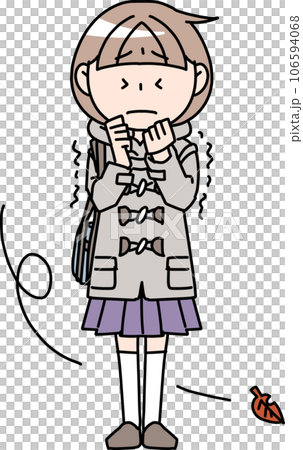 凍える女子生徒 凍える女子生徒 106594068