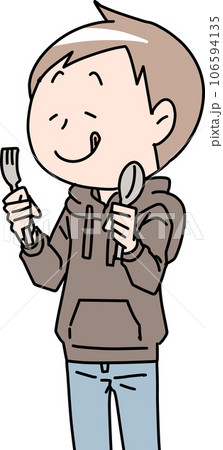 グルメな男性 106594135